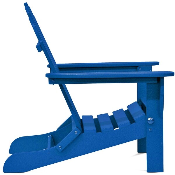 Nelson Recycled Plastic Folding Adirondack Chair by Havenside Home
