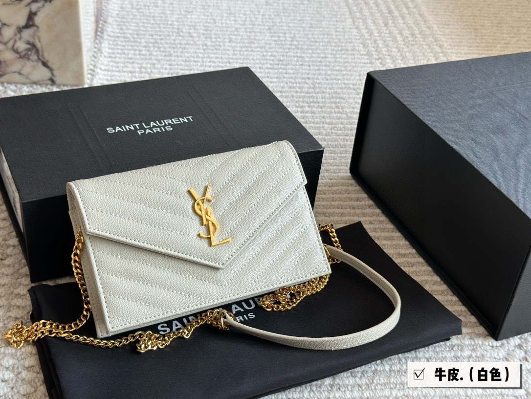 YSL Envelope Crossbody Underarm Bag - cnluxepick