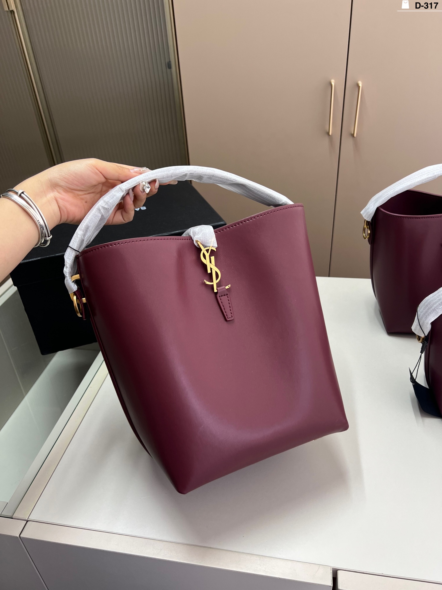 YSL bucket bag handbag - cnluxepick