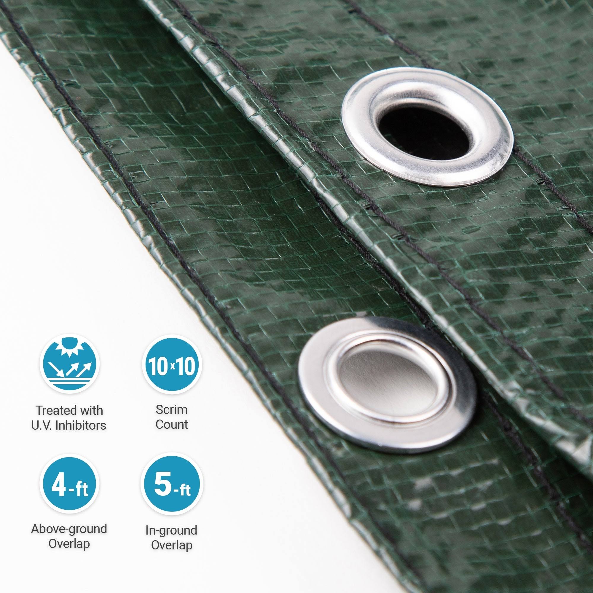Blue Wave 18& 12-Year Round Above Ground Pool Winter Cover