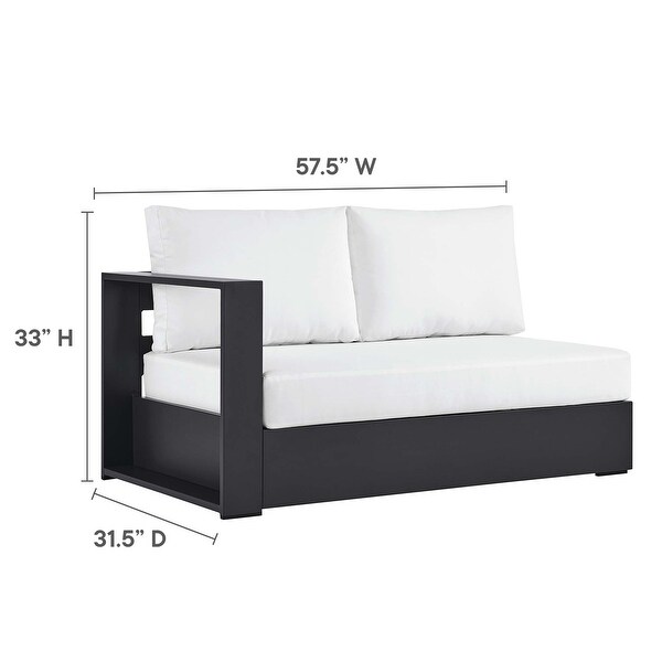 Tahoe Patio Aluminum Modular LeftFacing Loveseat