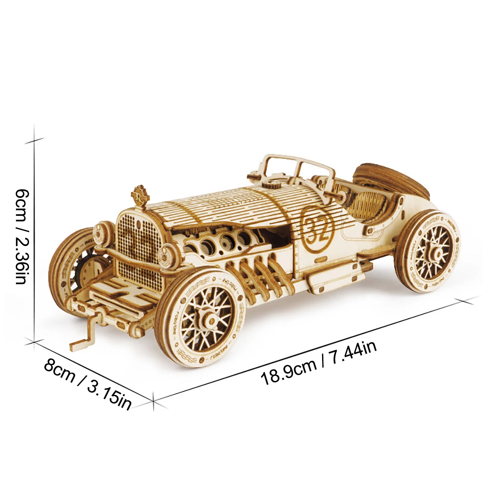 Inventive Zip Bags Clueless Worlds Largest 5 Yr 3D Adult Wooden Puzzle Mechanical Car Model Kit Brain Teaser Vehicle Assembly Kit Birthday/Christmas Unique Complicated Dog Indoor Party The