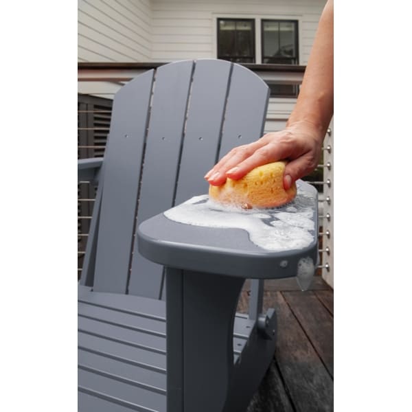 Leisure Line Recycled Plastic Folding Adirondack Chair