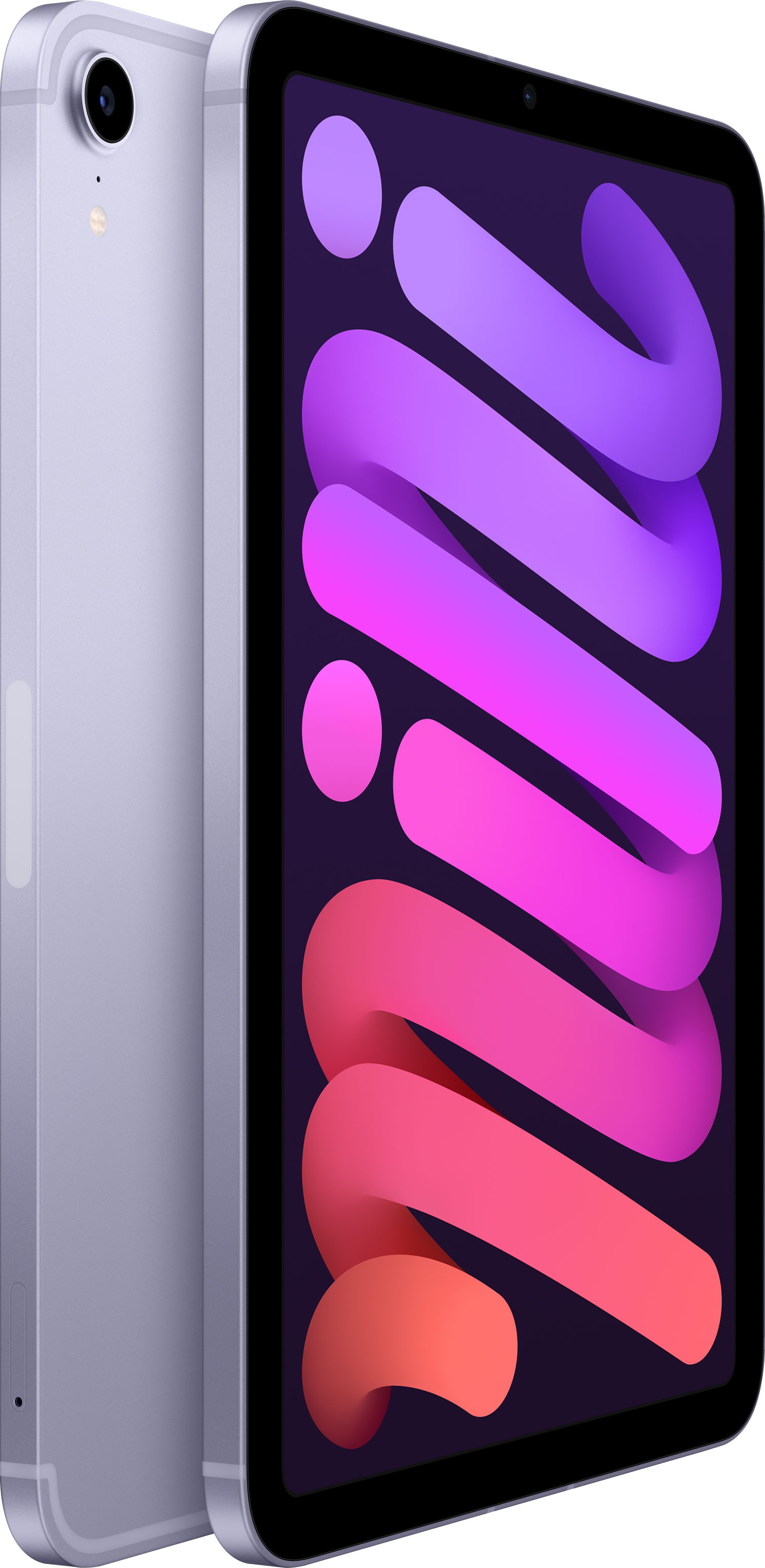 Apple - iPad mini (6th Generation) Wi-Fi + Cellular - 64GB - Purple (Unlocked)