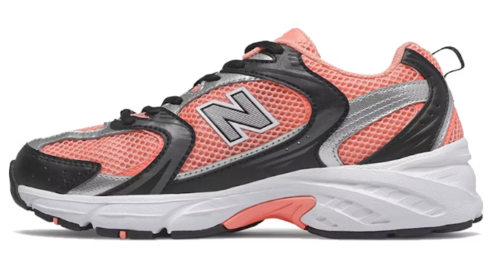 New Balance 530 Pink Magnet Black MR530MET Casual Running Shoes