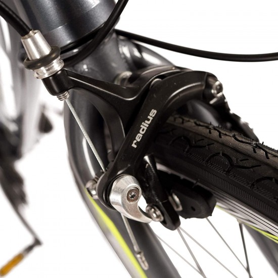 700c Road Bike Bicycles Men Adult 21-Speed Double Disc Brake Lightweight High Carbon Steel Frame Racing Bikes