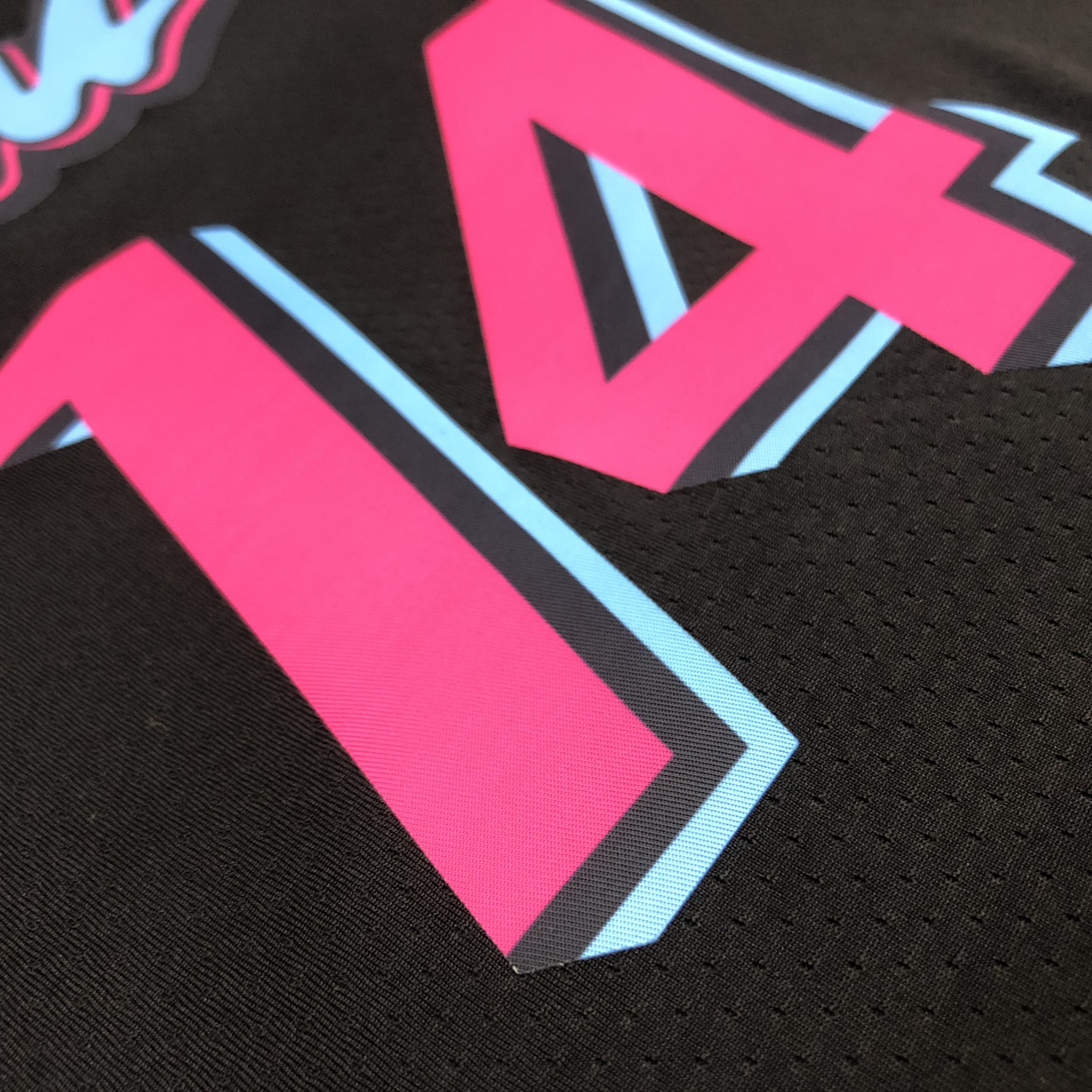 Miami Heat Black Jersey No.14