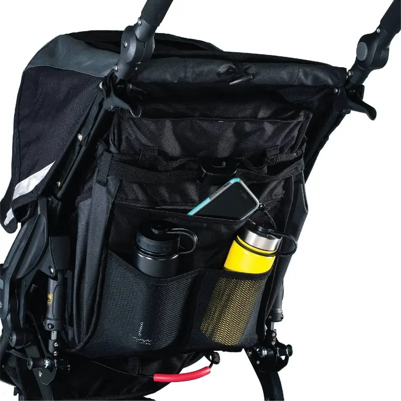 Revolution Flex 3.0 All-Terrain Jogging Stroller – Graphite Black, Adjustable Suspension & Canopy