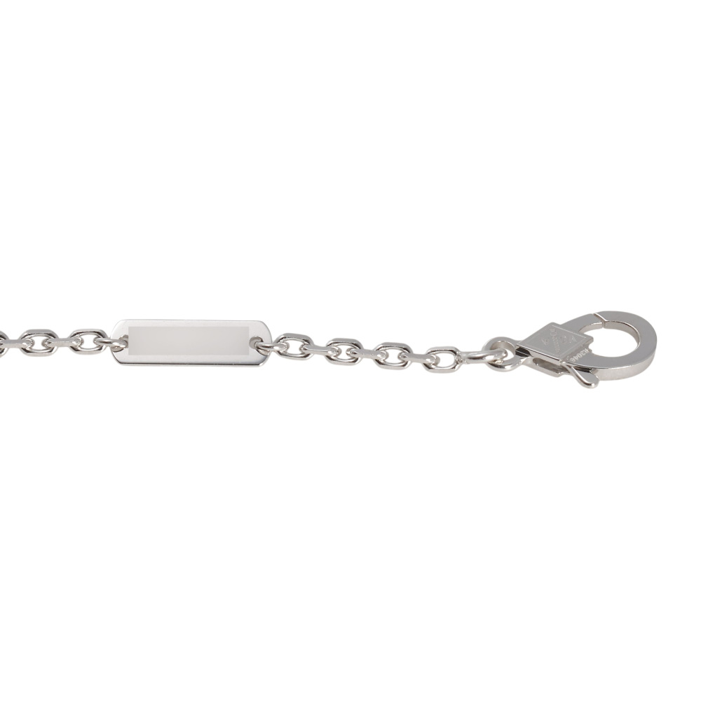 Van Cleef & Arpels Magic Alhambra Necklace 18K White Gold Chalcedony VCARP6L900