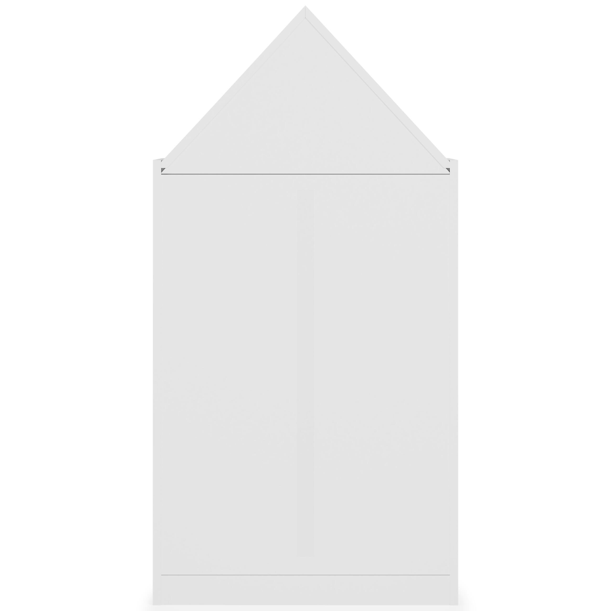 Blariden - White - Bookcase