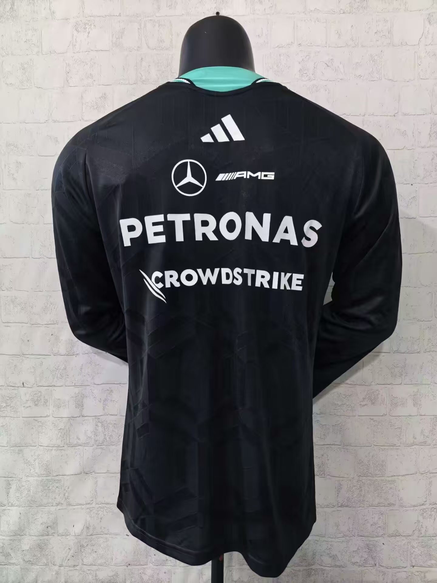 2026 F1 Mercedes Black Long Sleeves S-3XL