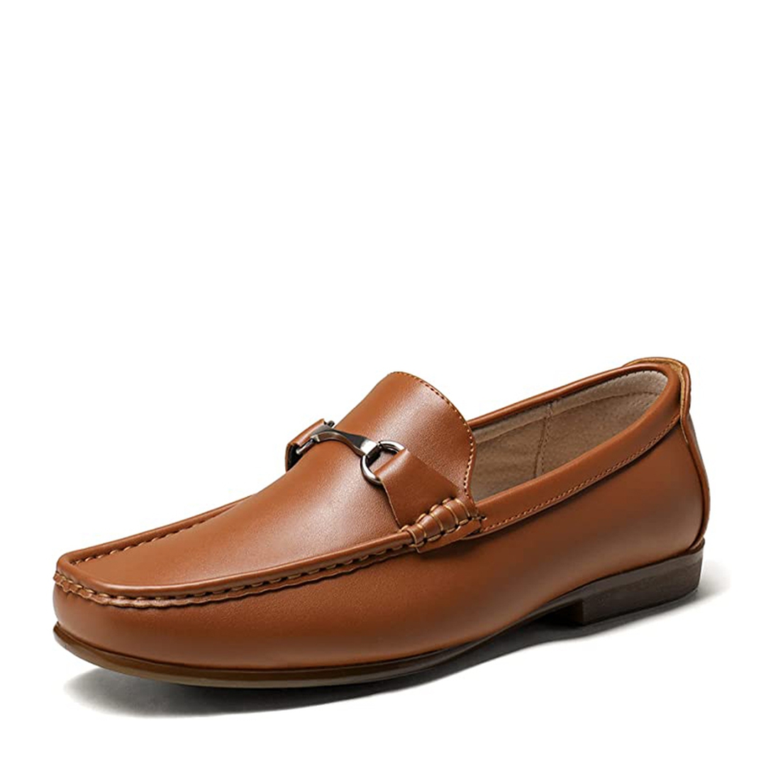 Men's Classic Metallic Horsebit Loafers