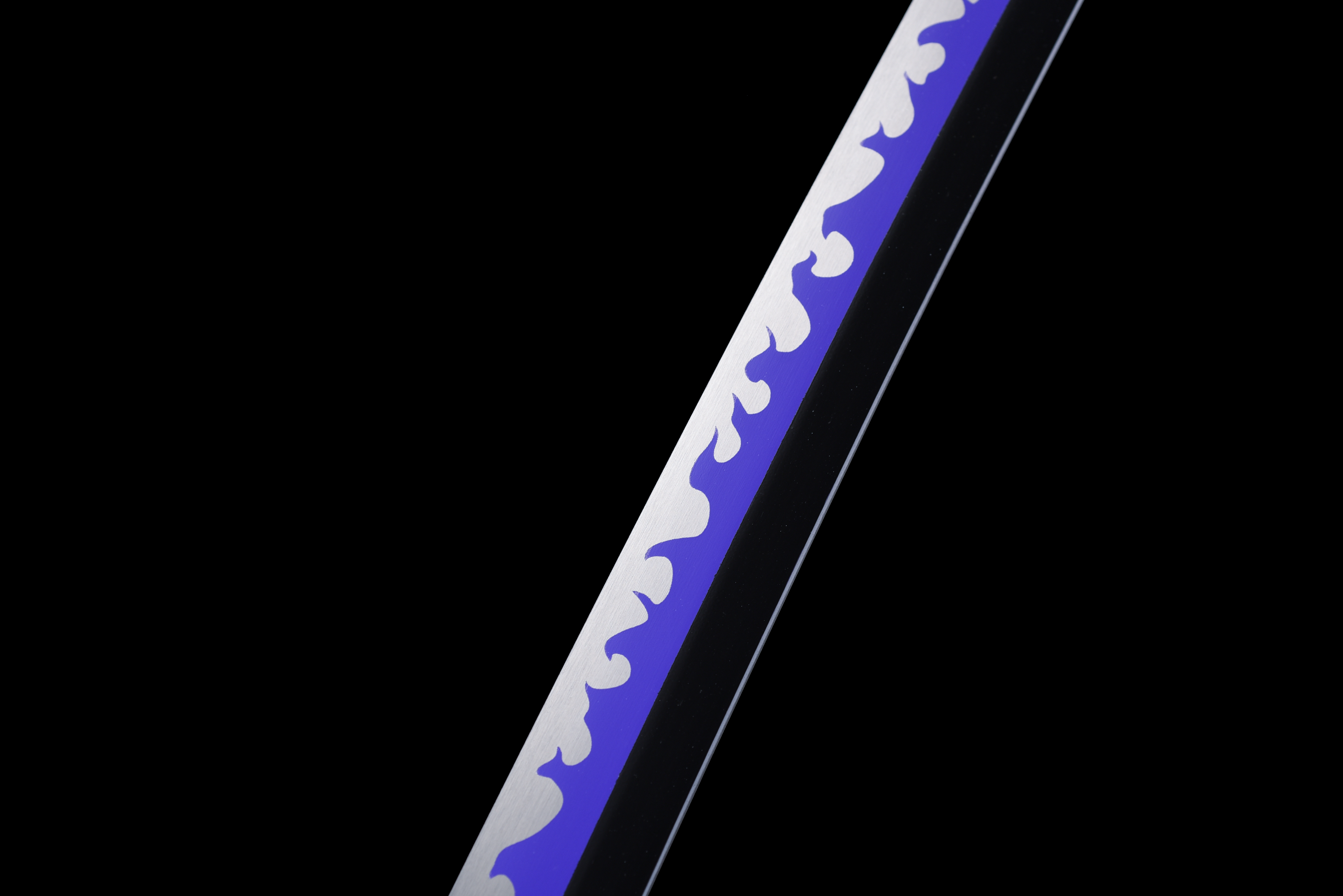 Purple Enma Katana – One Piece, High-Carbon Steel, Full Tang