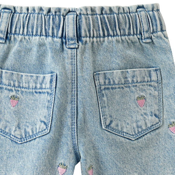 Topomini Baby Jeans mit Erdbeer-Allover