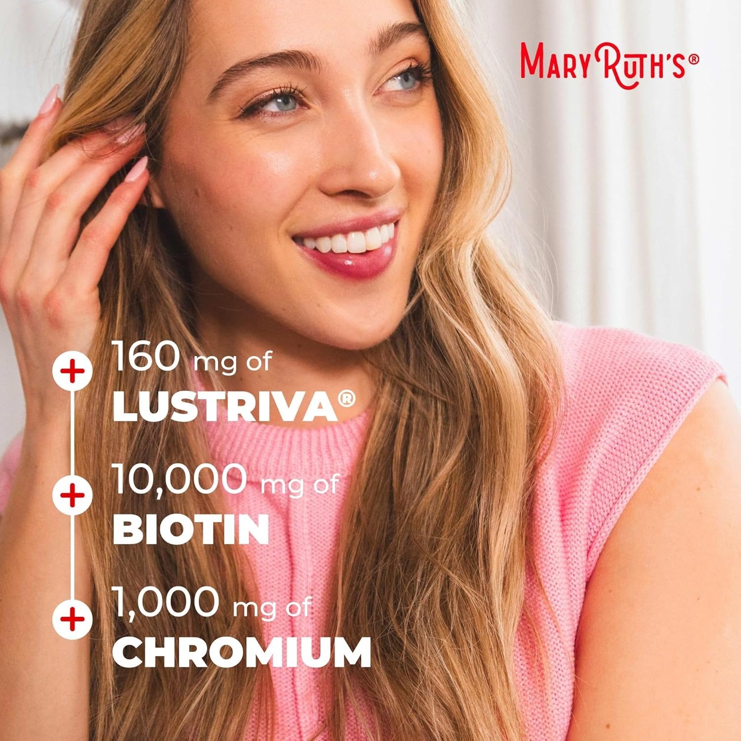 Liquid Multivitamin+Hair Growth | Thicker Hair & Facial Wrinkles in Women | Biotin 10000mcg | Hair Growth Supplement | Skin Care | Age 18+ | 30 Fl Oz