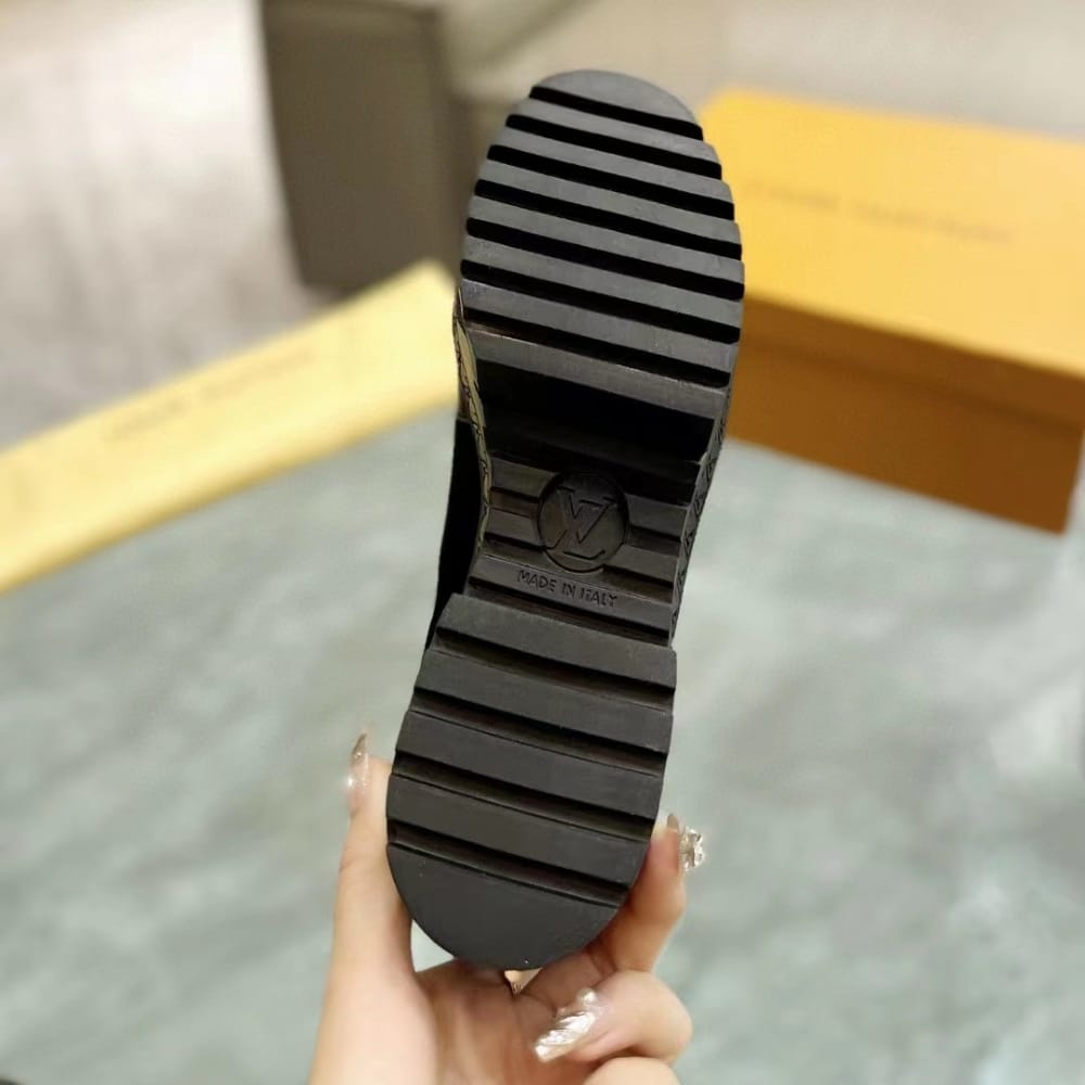 Louis Vuitton Laureate Platform Chelsea Boot Black 1Ac7W0
