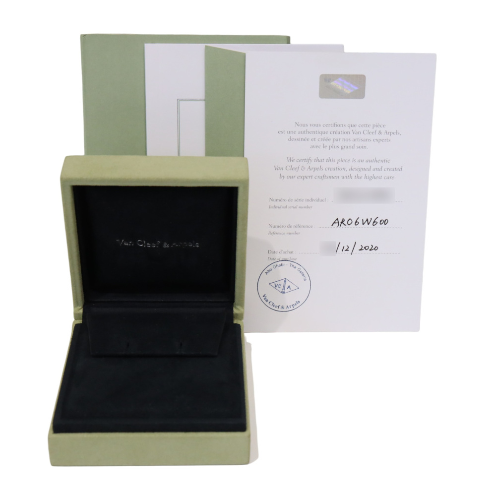 Van Cleef & Arpels Fauna de Papillon Earrings 18K White Gold & 18K Yellow Gold VCARO6W600