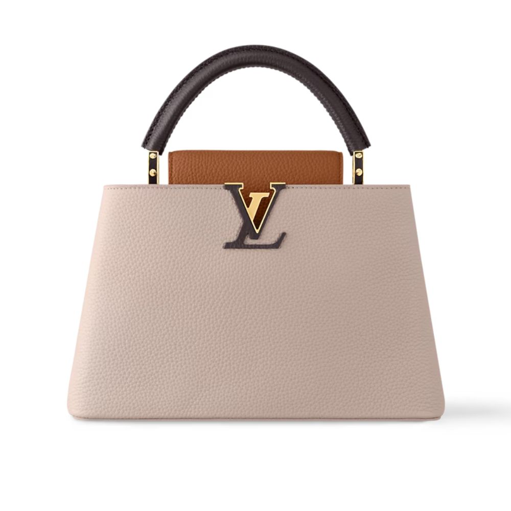 Louis Vuitton Capucines MM M12956 Gray 31.5cm/ 12.2in