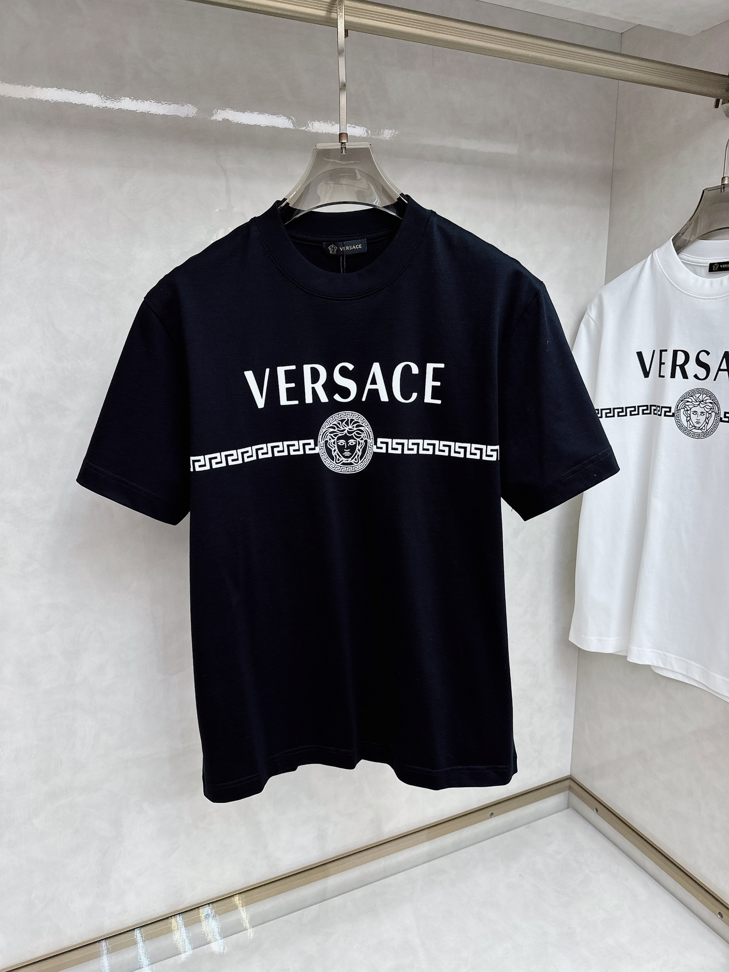 Versace Early Spring New Short-Sleeve T-Shirt - cnluxepick