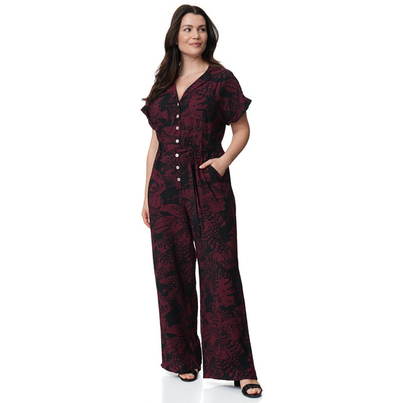 Gina Benotti Damen Jumpsuit mit Allover-Print