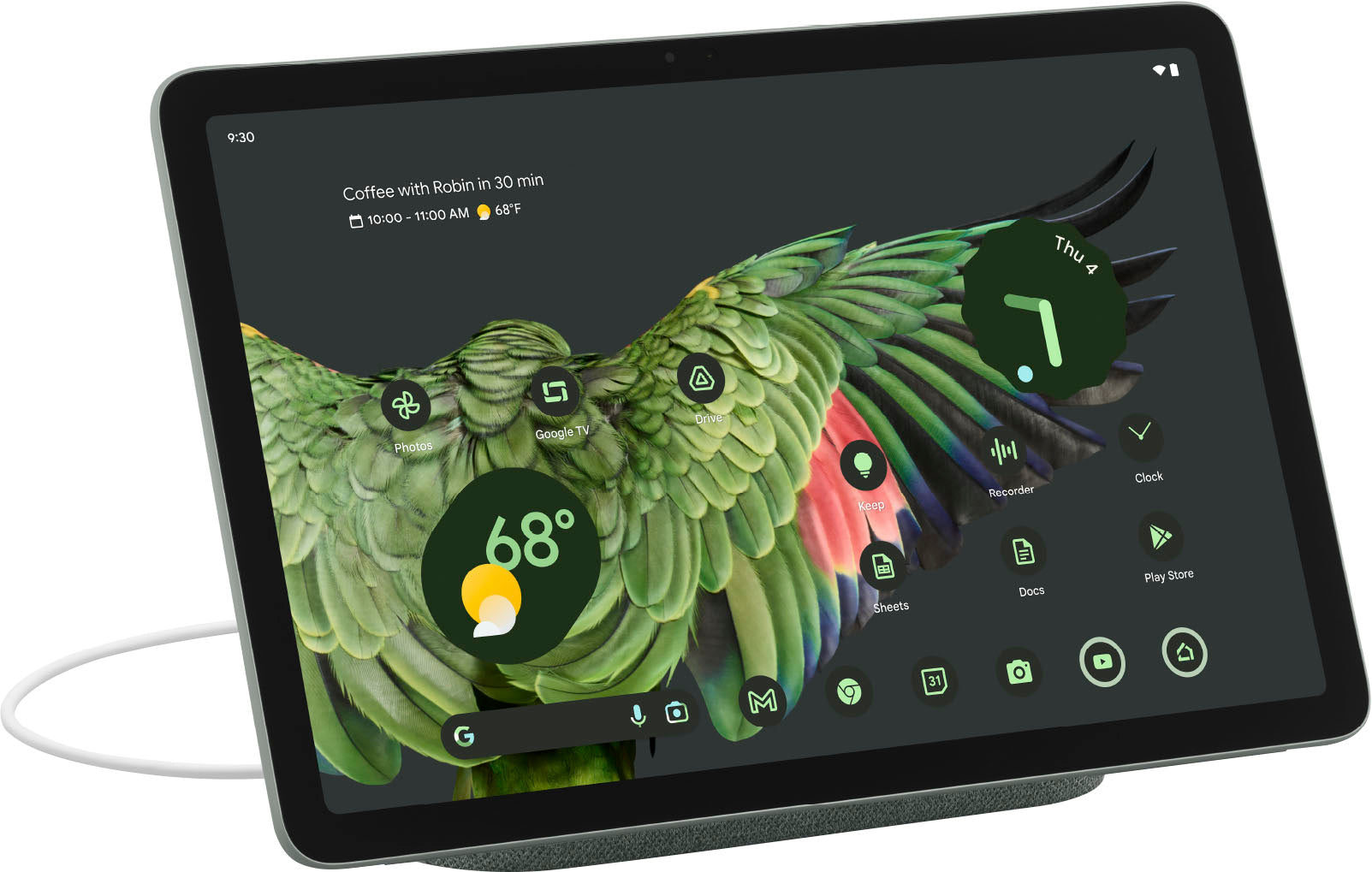 Google - Pixel Tablet with Charging Speaker Dock - 11