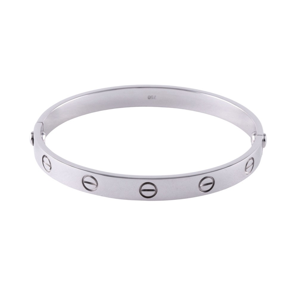 Cartier Love Bracelet 18K White Gold