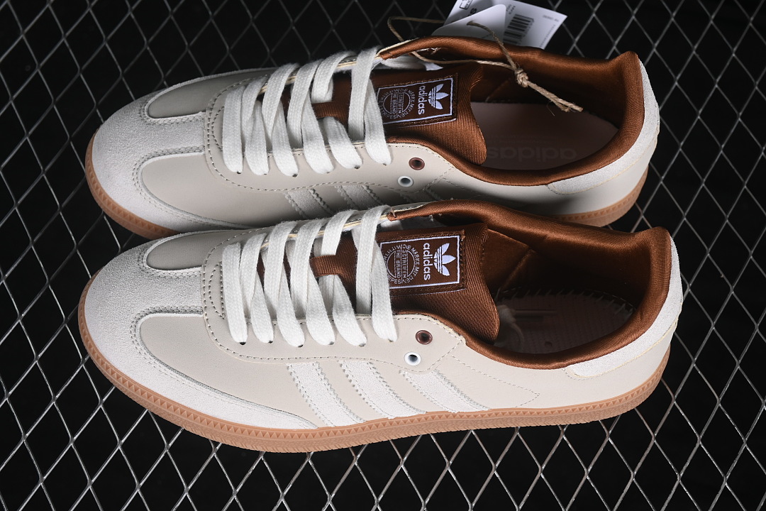 Adidas Samba Og Casual Sneakers Beige/White KJ7306