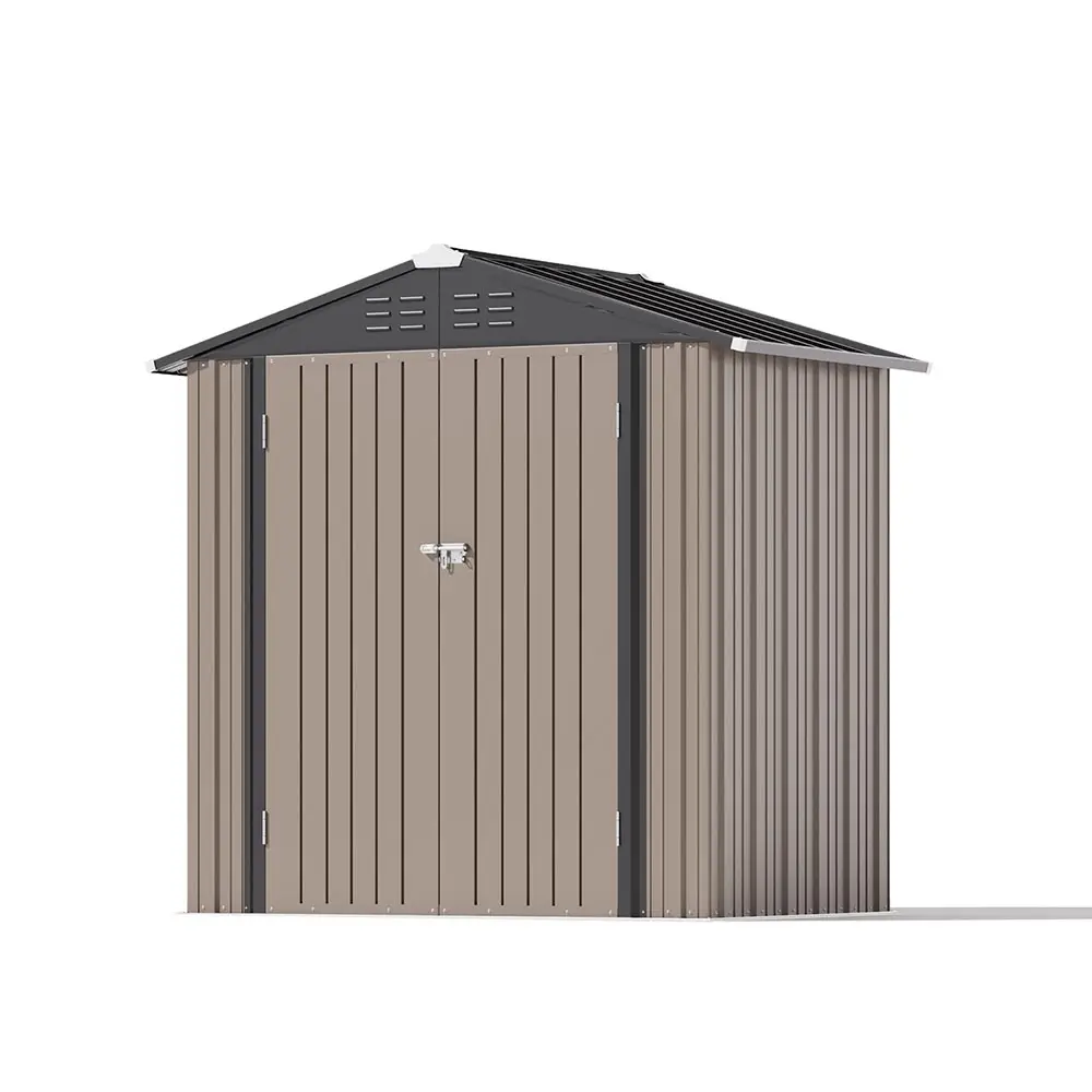 Patiowell 6x4 Metal Shed Pro With Peak Roof