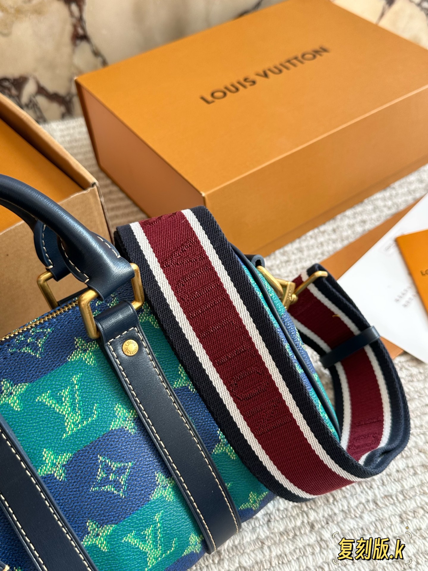 LV x Nigo Keepall XS Pillow Bag - cnluxepick