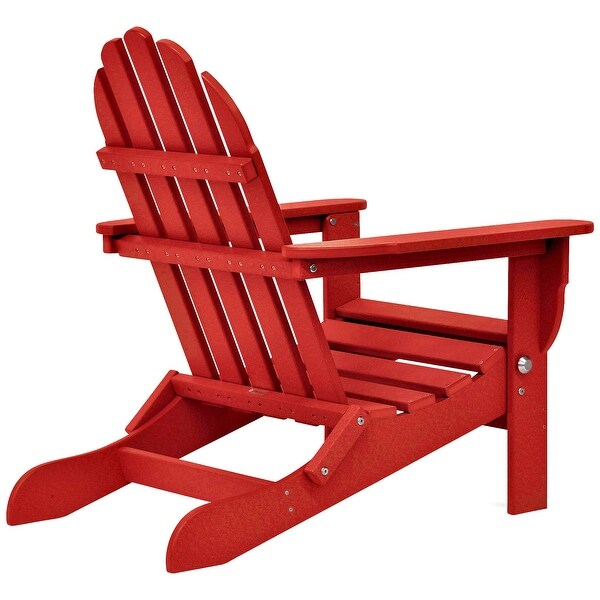 Nelson Recycled Plastic Folding Adirondack Chair by Havenside Home