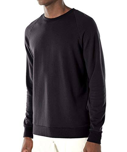 Icebreaker Mens Nature Dye Helliers LS Crewe - True Indigo Dk L
