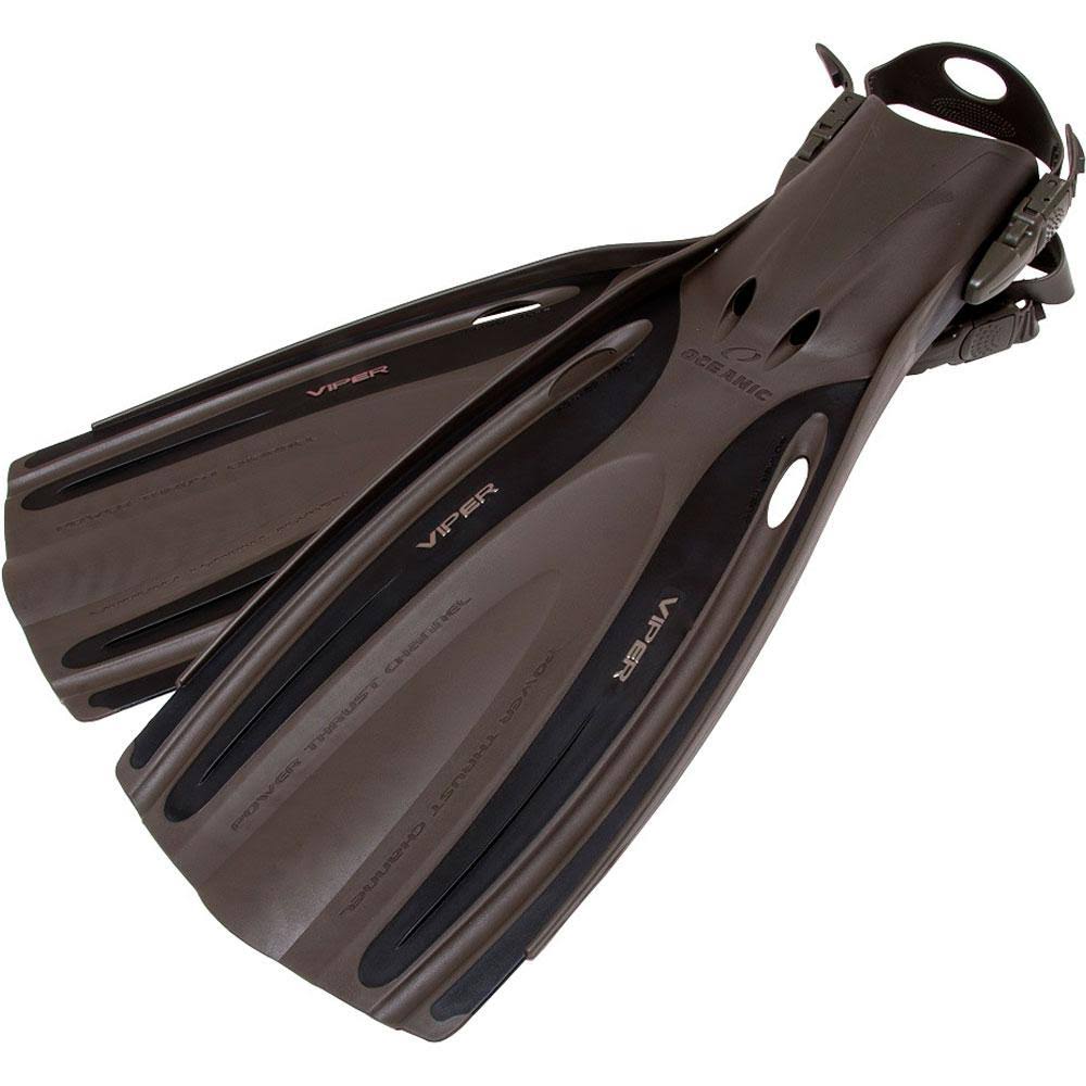 Oceanic Viper Scuba Diving Fins (Open Heel), Black