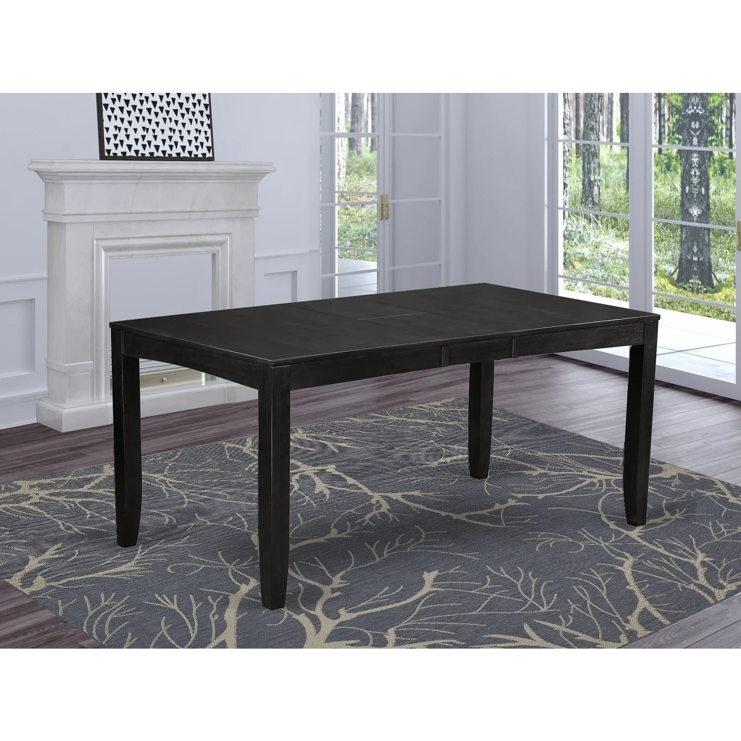 HomeStock Rococo Romance Rectangular Dining Table 36