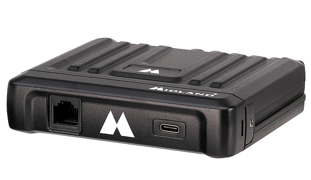 Midland - MICROMOBILE MXT275 15 Channel Two Way Radio - Black