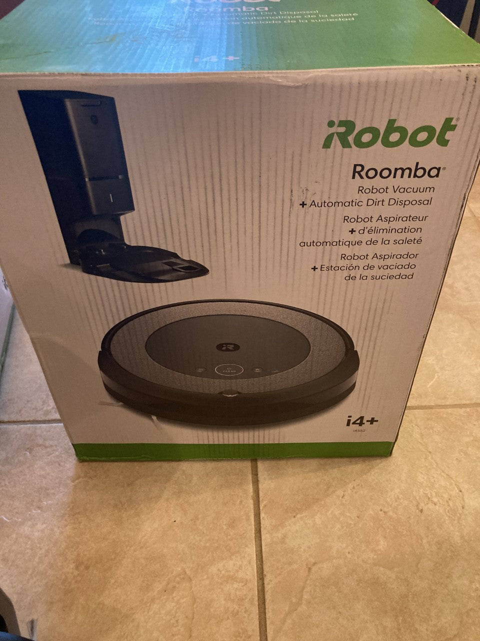 iRobot Roomba i4+ (4552) Robot Vacuum with Automatic Dirt Disposal