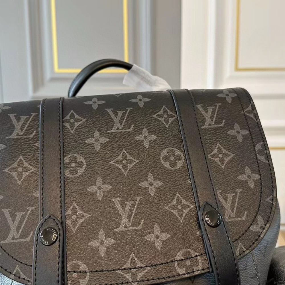 Louis Vuitton Christopher Backpack Black 34Cm