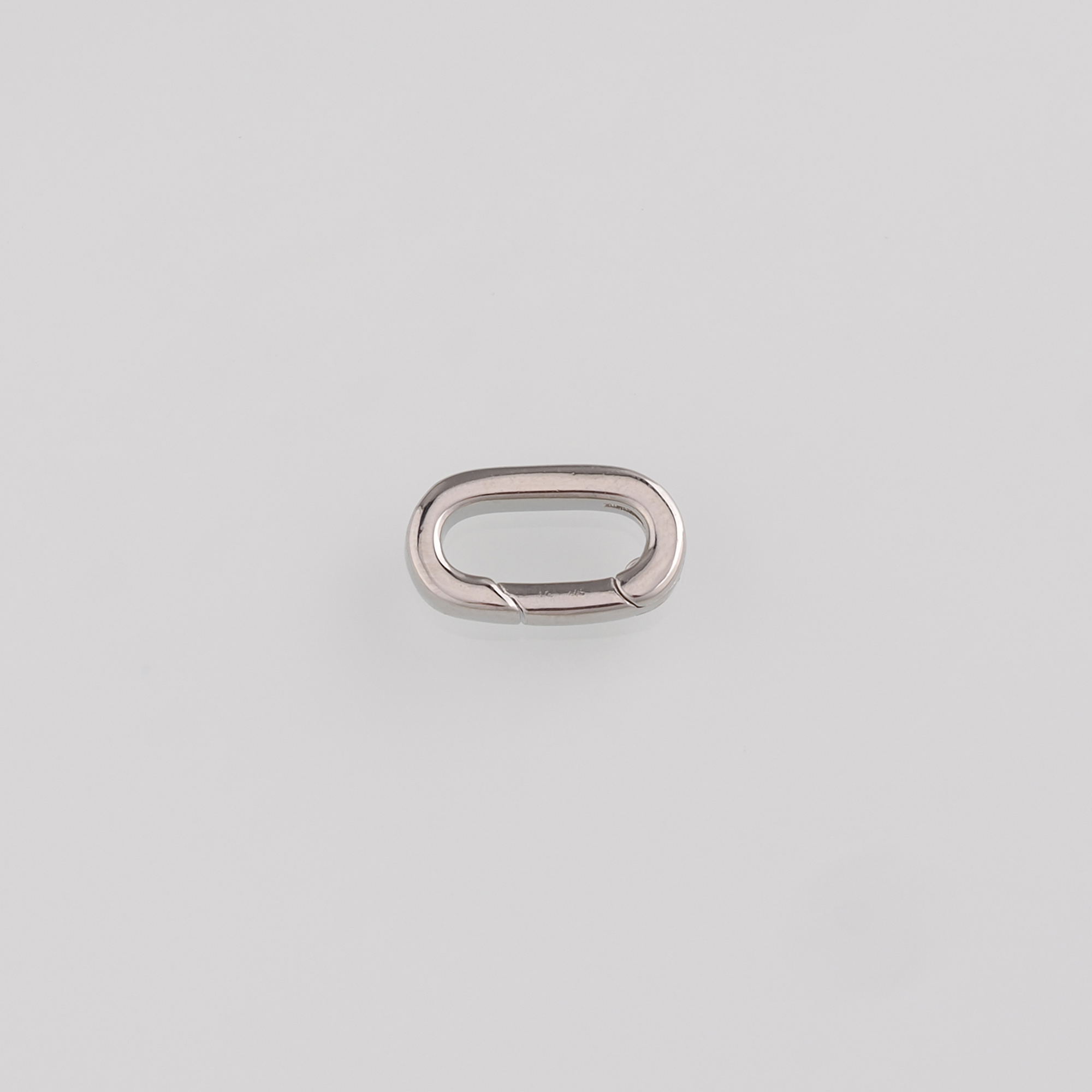 18K Gold Filled Oval Carabiner Clasp,Dainty Snap Buckle Bracelet Necklace for DIY Jewelry Finding Necklace Bracelet