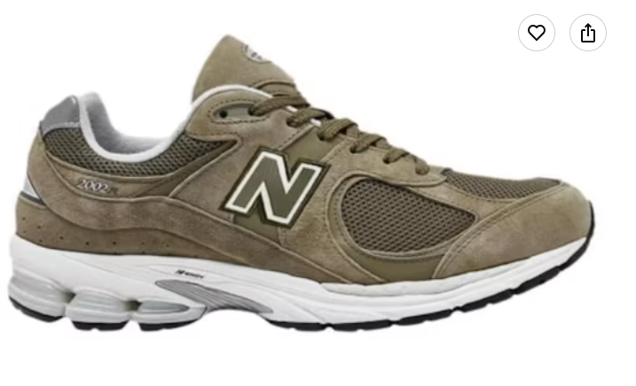 New Balance 2002R Olive M2002RJG Casual Running Shoes