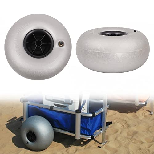 2 Pcs Kayak Beach Balloon Wheels 10