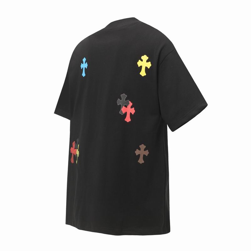 逸品クロムハーツスーパーコピー フーデッド風半袖 Tシャツ 2026春夏 Chrome Hearts クロスロゴ