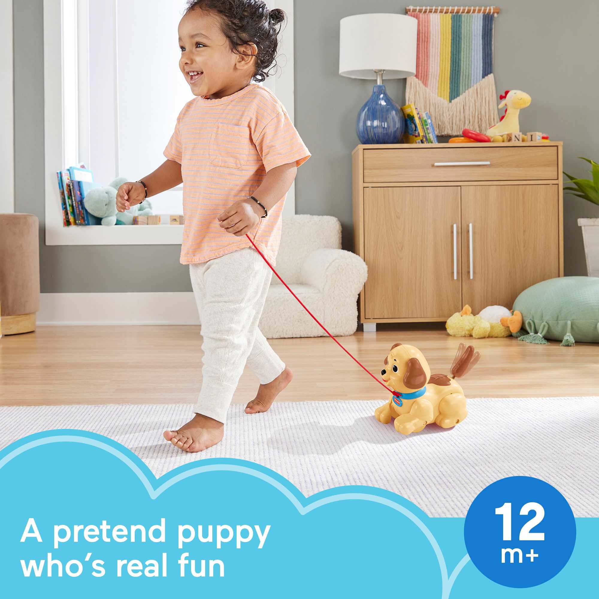 Fisher-Price Lil' Snoopy, Pull-Along Infant Walking Toy