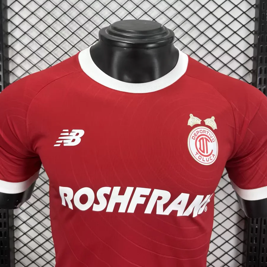 Player Version Toluca Two-Time Champion Short Sleeve Limited Edition Elite Jersey