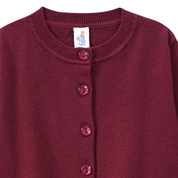 Topolino Mädchen Strickjacke unifarben