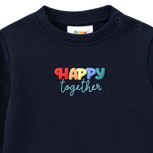 Famy Baby Sweatshirt mit Message-Print