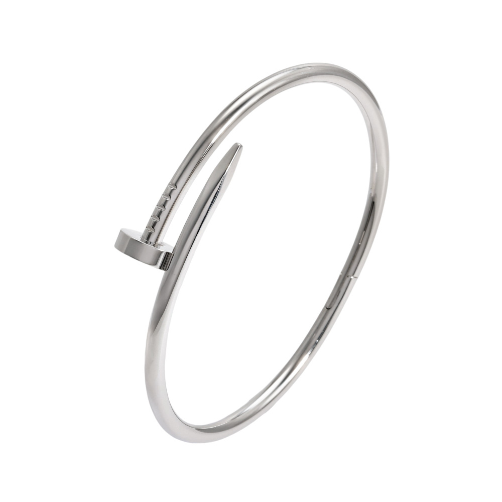 Cartier Juste un Clou Bracelet 18K White Gold B6048300