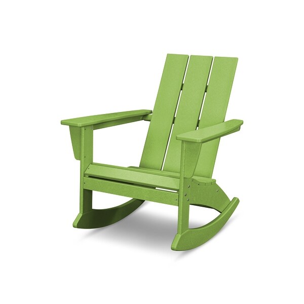 POLYWOOD Modern Adirondack Rocking Chair