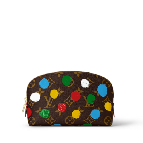 Louis Vuitton X Yk Cosmetic Pouch Monogram Coated Canvas 21.5Cm M81895