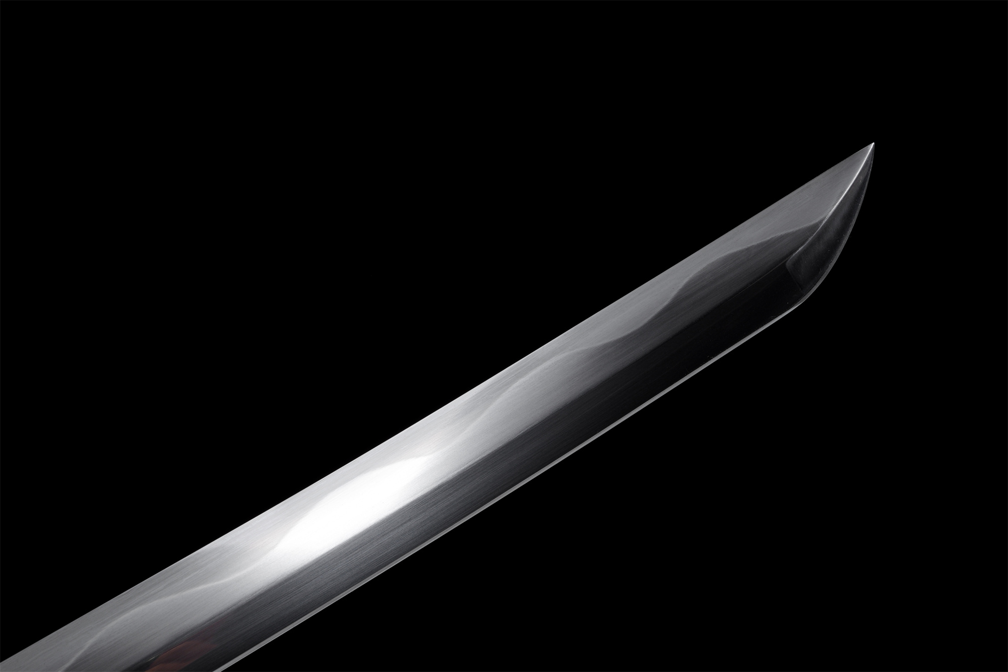Sakabato Reverse-Blade Katana – T10 Clay Tempered, Full Tang