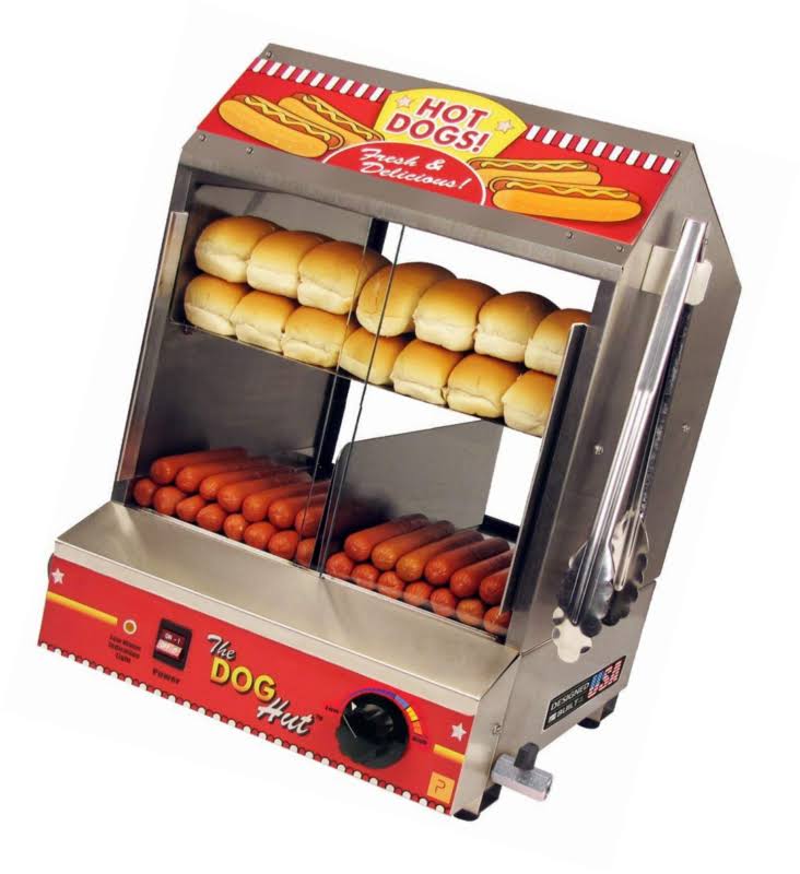 Paragon 8020 Dog Hut Hot Dog Steamer