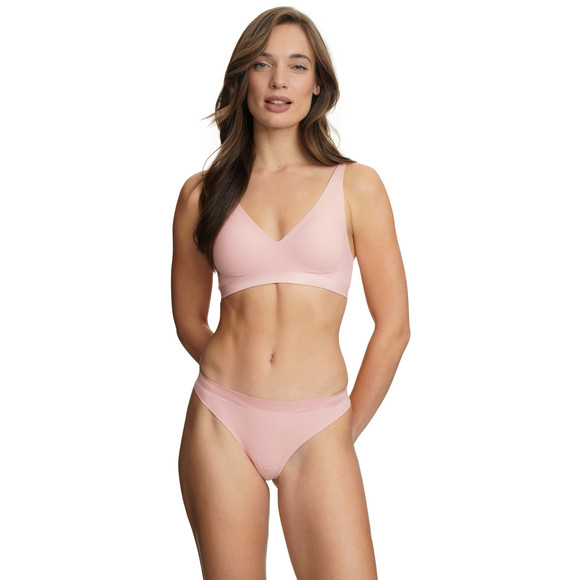 Gina Benotti 2 Damen Seamless-Strings mit Glanz-Bündchen